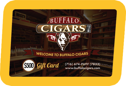 $500 Buffalo Cigars gift card